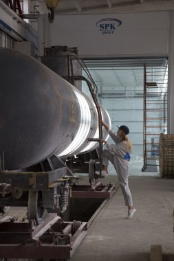 Покрасочно-сушильная камера для локомотивов для Музея РЖД г. Екатеринбург