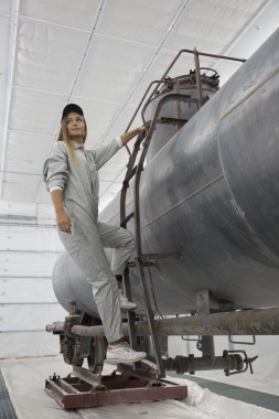 Покрасочно-сушильная камера для локомотивов для Музея РЖД г. Екатеринбург