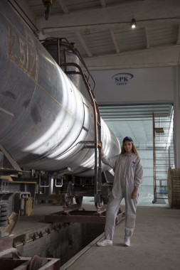 Покрасочно-сушильная камера для локомотивов для Музея РЖД г. Екатеринбург