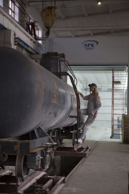 Покрасочно-сушильная камера для локомотивов для Музея РЖД г. Екатеринбург