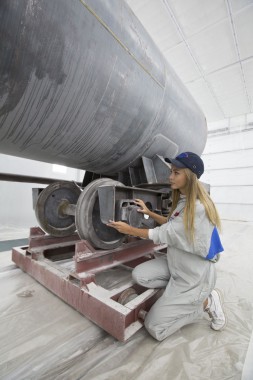 Покрасочно-сушильная камера для локомотивов для Музея РЖД г. Екатеринбург