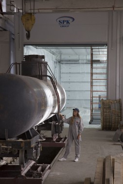 Покрасочно-сушильная камера для локомотивов для Музея РЖД г. Екатеринбург