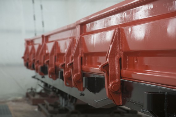 Покрасочно-сушильная камера для локомотивов для Музея РЖД г. Екатеринбург