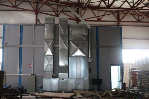 Покрасочно-сушильная камера для сельскохозяйственной техники SPK-10.6.5 Покрасочно-сушильная камера для сельскохозяйственной техники SPK-10.6.5