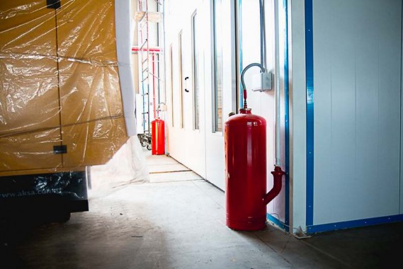 Окрасочно-сушильная камера для окраски металлоконструкций и ферм SPK 15.4.6. Италия Окрасочно-сушильная камера для окраски металлоконструкций и ферм SPK 15.4.6. Италия