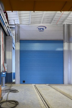 Покрасочно-сушильная камера для локомотивов для Музея РЖД г. Екатеринбург