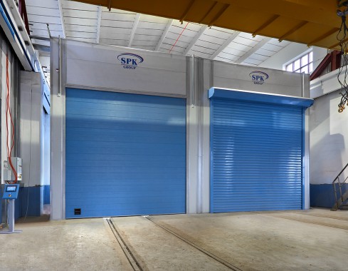 Покрасочно-сушильная камера для локомотивов для Музея РЖД г. Екатеринбург