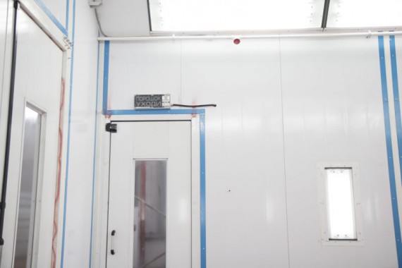 Окрасочно-сушильная камера для окраски металлоконструкций и ферм SPK 15.4.6. Италия Окрасочно-сушильная камера для окраски металлоконструкций и ферм SPK 15.4.6. Италия