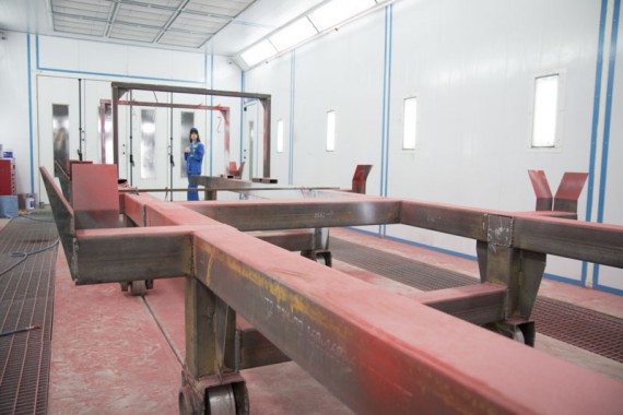 Окрасочно-сушильная камера для окраски металлоконструкций и ферм SPK 15.4.6. Италия Окрасочно-сушильная камера для окраски металлоконструкций и ферм SPK 15.4.6. Италия