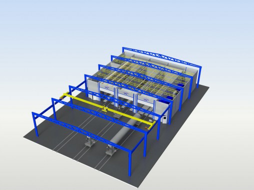 Комплекс подготовки поверхности для труб SPK - 15.21.5 Комплекс подготовки поверхности для труб SPK - 15.21.5