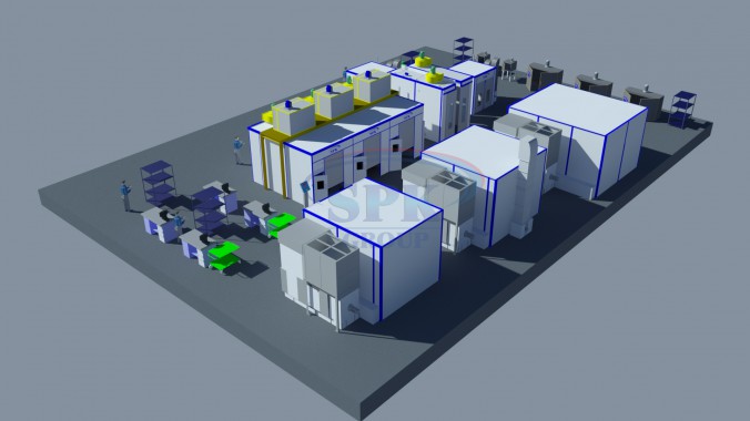 Комплекс оборудования для окрасочного цеха