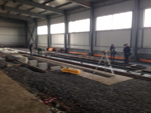 Окрасочно-сушильная камера для окраски металлоконструкций и ферм SPK 15.4.6. Италия. Строительство фундамента для камеры окраски. г. Астана (Казахстан)