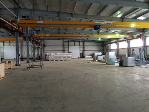 Окрасочно-сушильная камера для окраски металлоконструкций и ферм SPK 15.4.6. Италия. Строительство фундамента для камеры окраски. г. Астана (Казахстан)