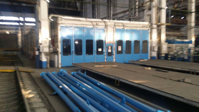 Покрасочно-сушильная камера для трубопроводов SPK-15.8.6, г. Челябинск Покрасочно-сушильная камера для трубопроводов SPK-15.8.6, г. Челябинск