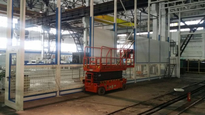 Покрасочно-сушильная камера для трубопроводов SPK-15.8.6, г. Челябинск Покрасочно-сушильная камера для трубопроводов SPK-15.8.6, г. Челябинск