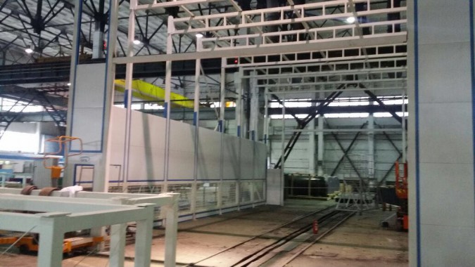 Покрасочно-сушильная камера для трубопроводов SPK-15.8.6, г. Челябинск Покрасочно-сушильная камера для трубопроводов SPK-15.8.6, г. Челябинск