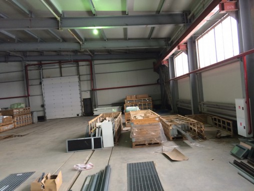 Окрасочно-сушильная камера для окраски металлоконструкций и ферм SPK 15.4.6. Италия. Строительство фундамента для камеры окраски. г. Астана (Казахстан)