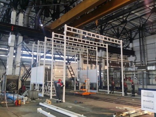 Камера окраски для автобусов и грузовых автомобилей тупикового типа SPK-15.6.5 Камера окраски для автобусов и грузовых автомобилей тупикового типа SPK-15.6.5