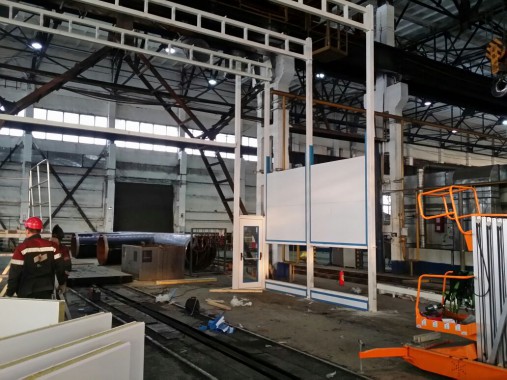 Камера окраски для автобусов и грузовых автомобилей тупикового типа SPK-15.6.5 Камера окраски для автобусов и грузовых автомобилей тупикового типа SPK-15.6.5