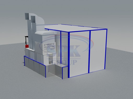 Тупиковая камера окраски и сушки для автопогрузчиков SPK-7.5.4 Тупиковая камера окраски и сушки для автопогрузчиков SPK-7.5.4