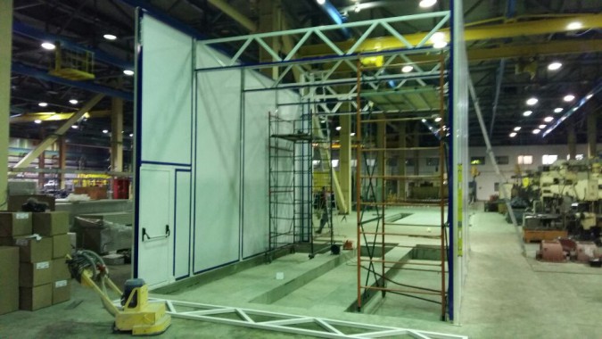 Покрасочно-сушильная камера для грузовиков SPK-17.5.6 Покрасочно-сушильная камера для грузовиков SPK-17.5.6