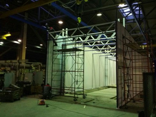 Покрасочно-сушильная камера для грузовиков SPK-17.5.6 Покрасочно-сушильная камера для грузовиков SPK-17.5.6