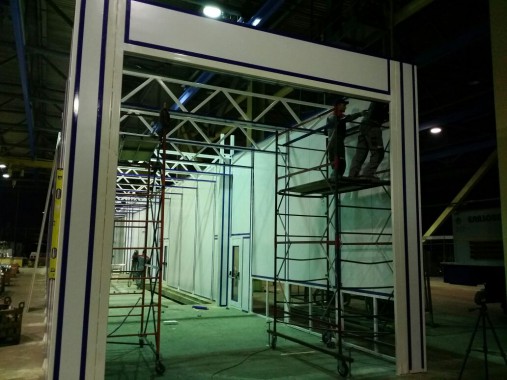 Покрасочно-сушильная камера для грузовиков SPK-17.5.6 Покрасочно-сушильная камера для грузовиков SPK-17.5.6