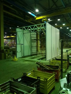Окрасочно-сушильная камера для прицепов SPK 16.6.6 Окрасочно-сушильная камера для прицепов SPK 16.6.6