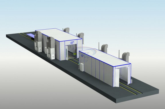Окрасочно-сушильная камера для прицепов SPK 16.6.6 Окрасочно-сушильная камера для прицепов SPK 16.6.6