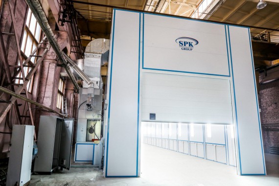 Покрасочная камера для экскаваторов SPK-16.6.6