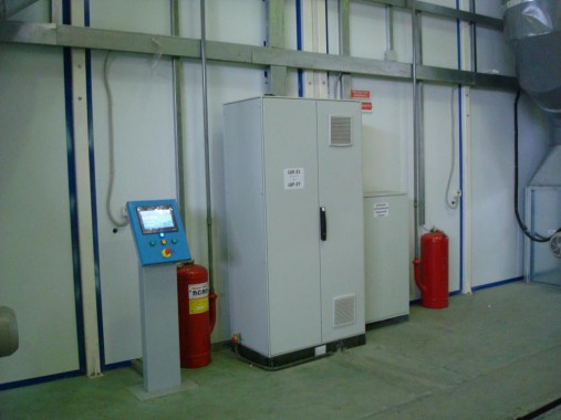 Проходная покрасочно-сушильная камера для грузовых автомобилей SPK-18.5.5, г. Миасс Проходная покрасочно-сушильная камера для грузовых автомобилей SPK-18.5.5, г. Миасс