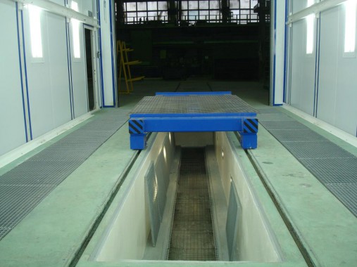 Проходная покрасочно-сушильная камера для грузовых автомобилей SPK-18.5.5, г. Миасс Проходная покрасочно-сушильная камера для грузовых автомобилей SPK-18.5.5, г. Миасс