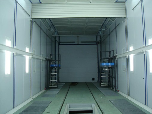 Проходная покрасочно-сушильная камера для грузовых автомобилей SPK-18.5.5, г. Миасс Проходная покрасочно-сушильная камера для грузовых автомобилей SPK-18.5.5, г. Миасс