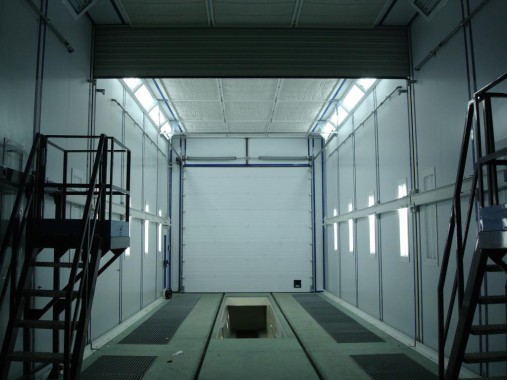 Проходная покрасочно-сушильная камера для грузовых автомобилей SPK-18.5.5, г. Миасс Проходная покрасочно-сушильная камера для грузовых автомобилей SPK-18.5.5, г. Миасс