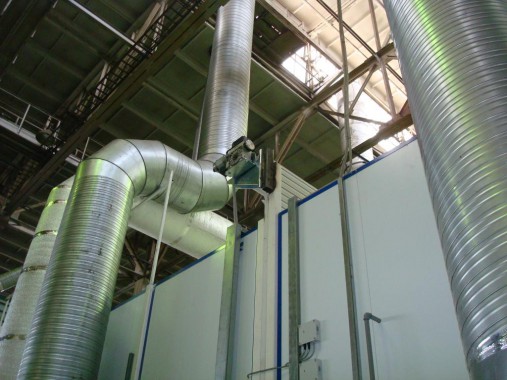 Проходная покрасочно-сушильная камера для грузовых автомобилей SPK-18.5.5, г. Миасс Проходная покрасочно-сушильная камера для грузовых автомобилей SPK-18.5.5, г. Миасс