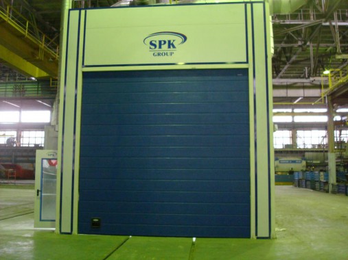 Проходная покрасочно-сушильная камера для грузовых автомобилей SPK-18.5.5, г. Миасс Проходная покрасочно-сушильная камера для грузовых автомобилей SPK-18.5.5, г. Миасс