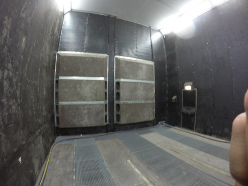 Дробеструйная камера для жд вагонов. Музей РЖД в г. Екатеринбург Дробеструйная камера для жд вагонов. Музей РЖД в г. Екатеринбург