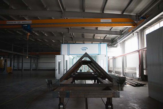 Запуск окрасочно-сушильной камеры для окраски металлоконструкций и ферм SPK 15.4.6, г. Астана (Казахстан) Запуск окрасочно-сушильной камеры для окраски металлоконструкций и ферм SPK 15.4.6, г. Астана (Казахстан)