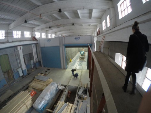 Дробеструйная камера для жд вагонов. Музей РЖД в г. Екатеринбург Дробеструйная камера для жд вагонов. Музей РЖД в г. Екатеринбург