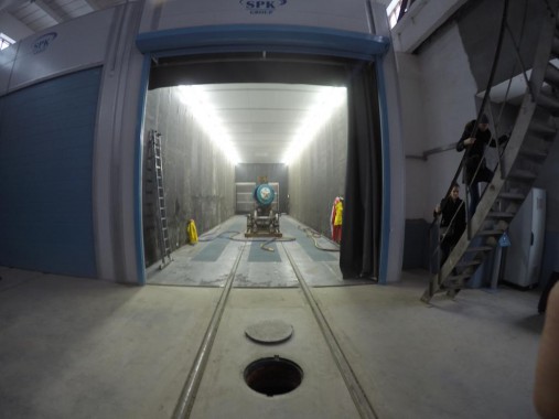 Дробеструйная камера для жд вагонов. Музей РЖД в г. Екатеринбург Дробеструйная камера для жд вагонов. Музей РЖД в г. Екатеринбург