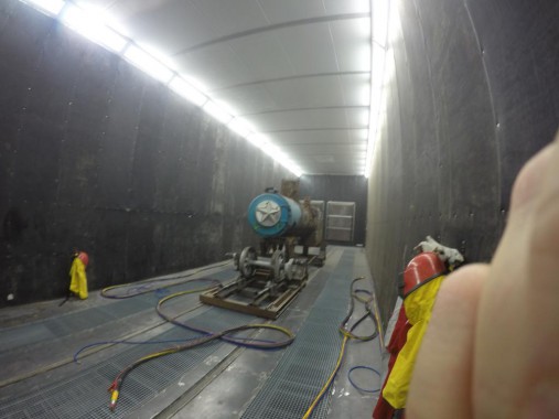 Дробеструйная камера для жд вагонов. Музей РЖД в г. Екатеринбург Дробеструйная камера для жд вагонов. Музей РЖД в г. Екатеринбург