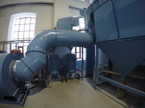 Дробеструйная камера для жд вагонов. Музей РЖД в г. Екатеринбург Дробеструйная камера для жд вагонов. Музей РЖД в г. Екатеринбург