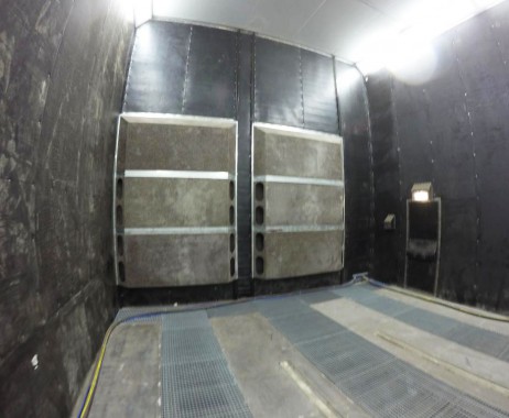 Дробеструйная камера для жд вагонов. Музей РЖД в г. Екатеринбург Дробеструйная камера для жд вагонов. Музей РЖД в г. Екатеринбург