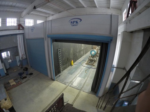 Дробеструйная камера для жд вагонов. Музей РЖД в г. Екатеринбург Дробеструйная камера для жд вагонов. Музей РЖД в г. Екатеринбург