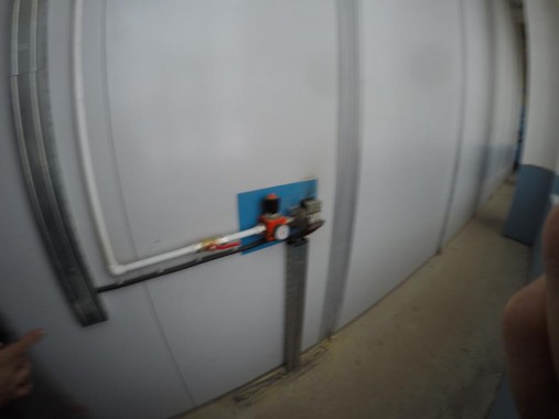 Дробеструйная камера для жд вагонов. Музей РЖД в г. Екатеринбург Дробеструйная камера для жд вагонов. Музей РЖД в г. Екатеринбург