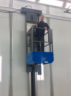 Дробеструйная камера для жд вагонов. Музей РЖД в г. Екатеринбург Дробеструйная камера для жд вагонов. Музей РЖД в г. Екатеринбург