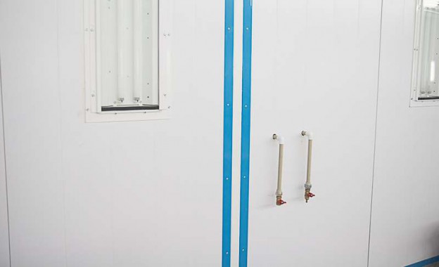 Запуск окрасочно-сушильной камеры для окраски металлоконструкций и ферм SPK 15.4.6, г. Астана (Казахстан) Запуск окрасочно-сушильной камеры для окраски металлоконструкций и ферм SPK 15.4.6, г. Астана (Казахстан)