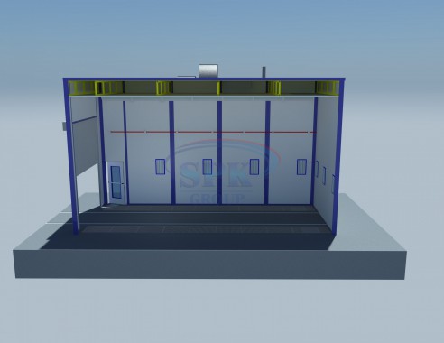 Окрасочно-сушильная камера SPK-10.4.5 Окрасочно-сушильная камера SPK-10.4.5