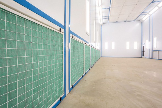 Окрасочно-сушильная камера для спецтехники SPK-15.6.6