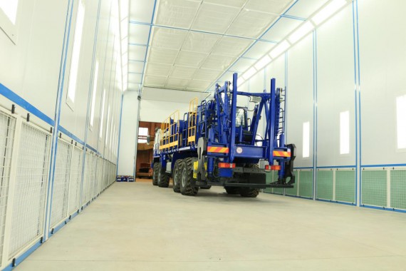 Окрасочно-сушильная камера для спецтехники SPK-15.6.6